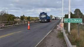 La escena donde ocurrió la desgracia en la ruta 22.