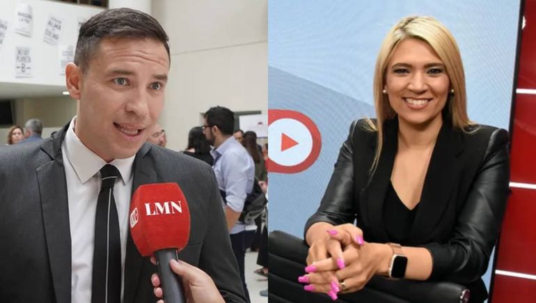 Francisco Lepore y Nadia Márquez se cruzaron en las redes
