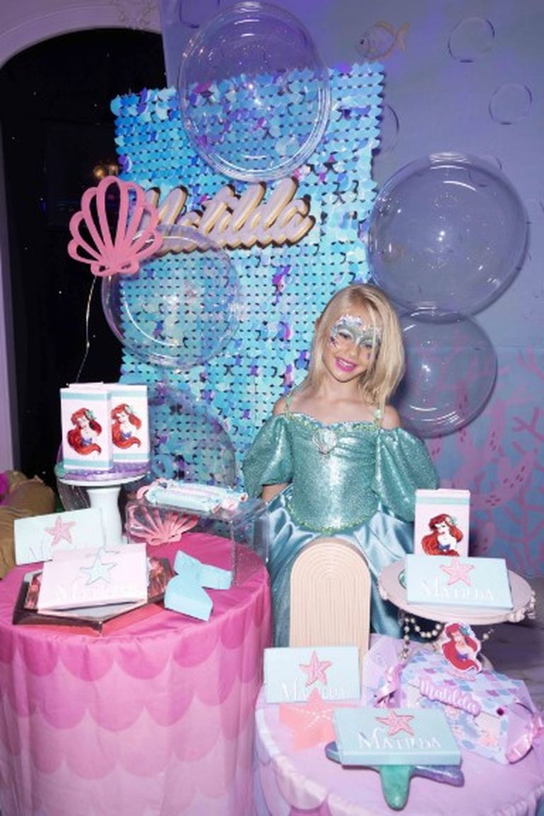 Toda la ambientación giró en torno a la princesa favorita de Matilda. Toda la ambientación giró en torno a la princesa favorita de Matilda.