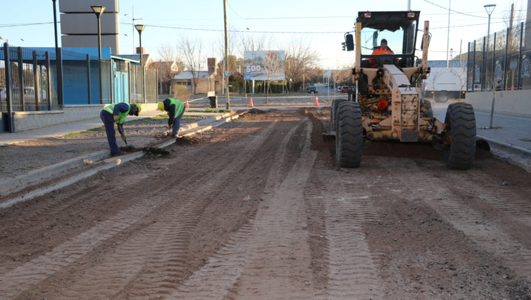 En un mes habilitan ocho cuadras de asfalto en San Lorenzo Norte