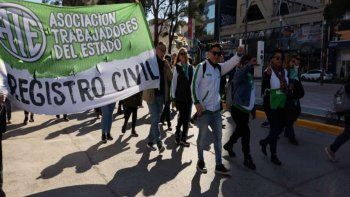 registros civiles paro de ate