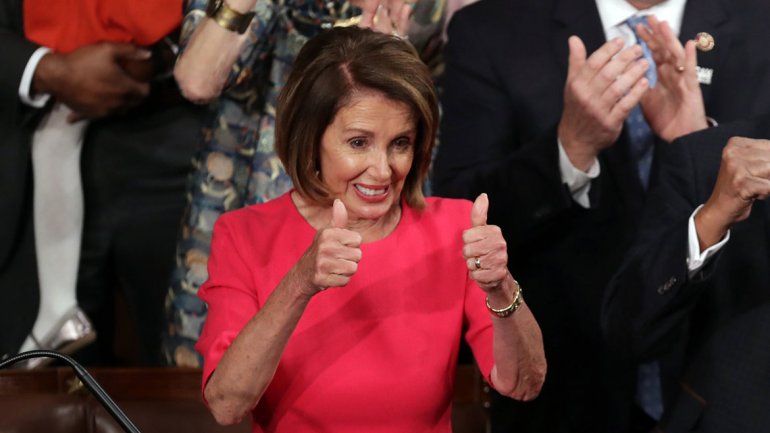 Pelosi, presidenta del Congreso