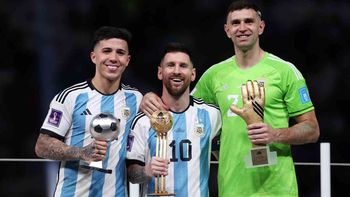 messi, enzo fernandez y dibu martinez, los mejores del mundial messi, enzo fernandez y dibu martinez, los mejores del mundial