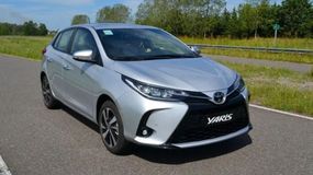 Toyota Yaris, uno de los autos 0km más vendidos del año en la Argentina. Foto: Toyota.&nbsp;