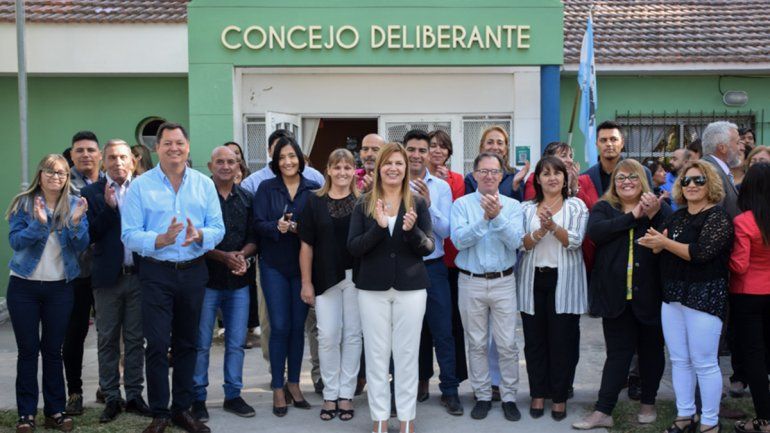 Anuncios de obras en el inicio de sesiones en Plottier