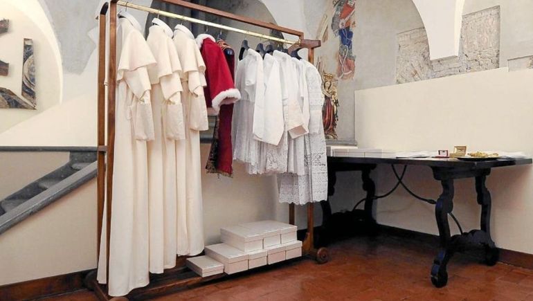 La sala de las Lágrimas del papa