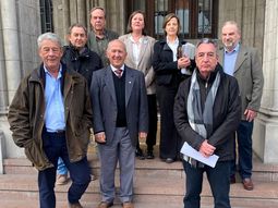 Los ruralistas en Buenos Aires. Los ruralistas en Buenos Aires.