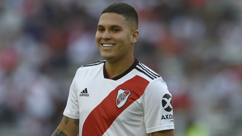 Juanfer Quintero será titular en River por la Copa Argentina.