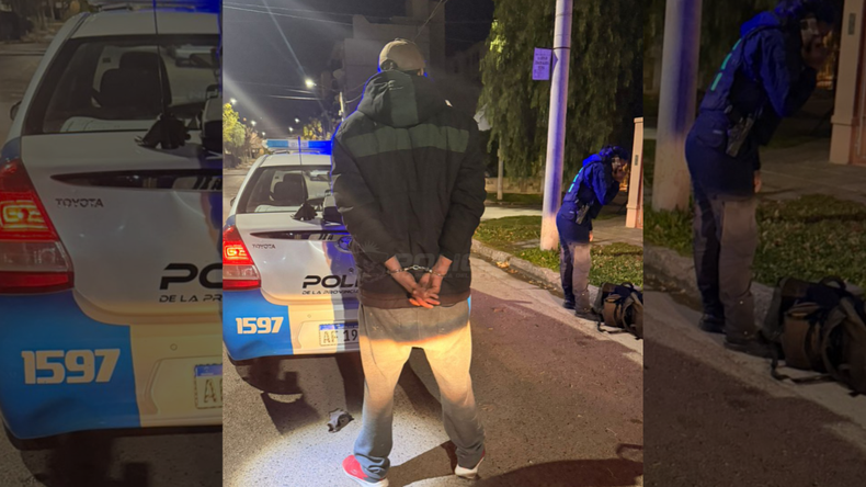 El ladrón fue atrapado después de haber entrado a varios domicilios. | LM Neuquen El ladrón fue atrapado después de haber entrado a varios domicilios.