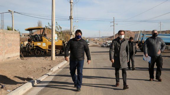 Gaido afirmó que mantendrá la obra pública en la ciudad