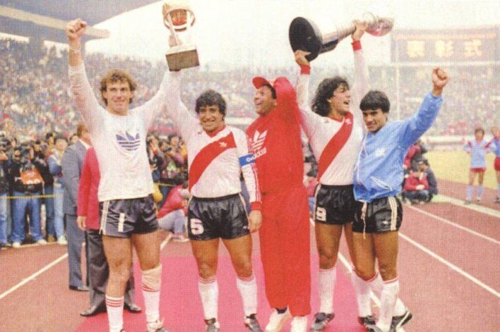 River en la cima del mundo. Aquella fue la única final Intercontinental que pudo ganar.