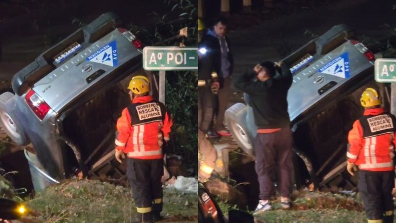 El accidente ocurrió en Aluminé / Foto Gentileza