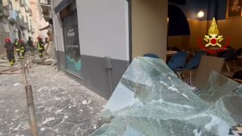 La explosión se registró en un restaurante del centro histórico de Nápoles. La explosión se registró en un restaurante del centro histórico de Nápoles.