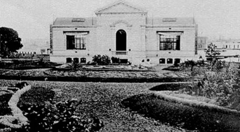 El Hospicio de las Mercedes, donde Bresler estuvo internado 16 años.