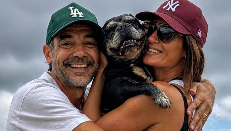 Desgarradora despedida de Paula Chaves a su perro Moro de casi 16 años