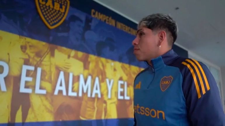 Carlos Palacios ya llegó Boca Carlos Palacios ya llegó Boca