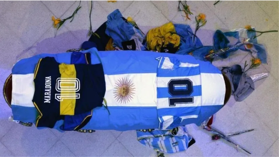 Diego Maradona murió el 25&nbsp; de noviembre de 2020 en plena pandemia / Foto Archivo.