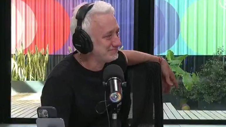 El llanto de Andy Kusnetzoff por la situación del país