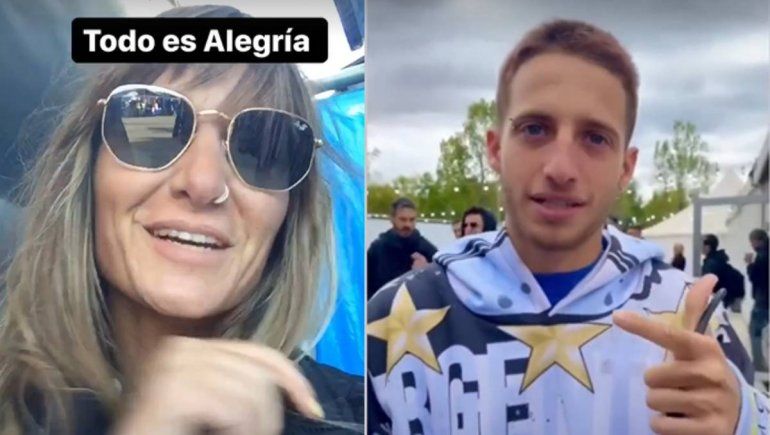 Quién es la neuquina que vistió a Wos en la Fiesta de la Confluencia