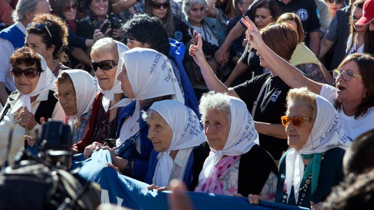 Madres de Plaza de Mayo conmemoraron sus 40 años de lucha