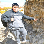 Juan Cruz, el protagonista del hallazgo. | LM Neuquen Juan Cruz, el protagonista del hallazgo.