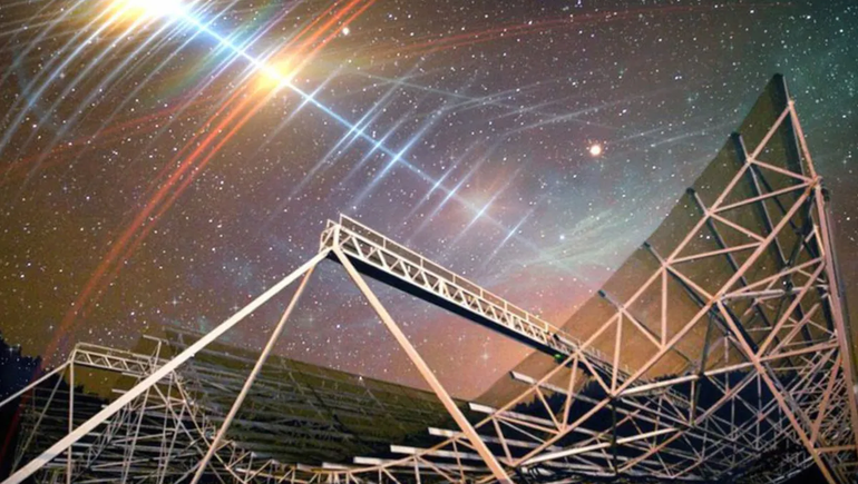 Detectaron una señal de radio que proviene de otra galaxia