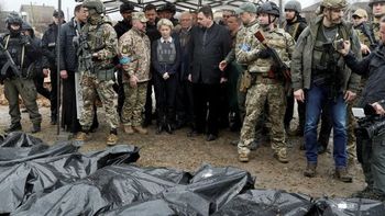 ucrania anuncio el descubrimiento de una fosa comun con cadaveres de soldados rusos ucrania anuncio el descubrimiento de una fosa comun con cadaveres de soldados rusos