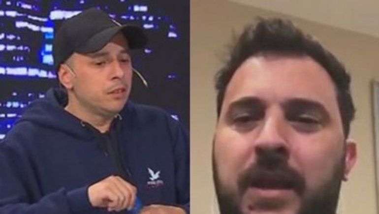 Insultos y acusaciones: El Dipy y Brancatelli se dijeron de todo