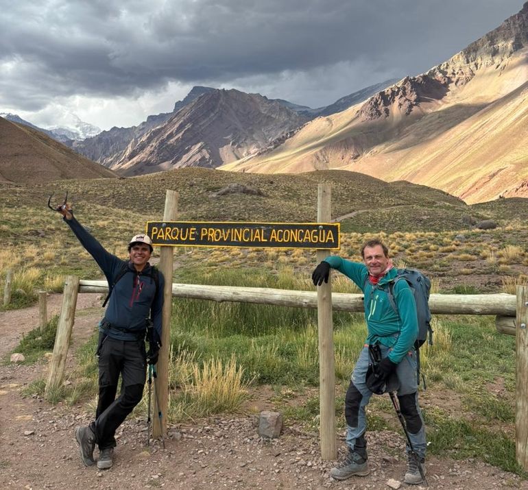 La última foto antes de volver a Neuquén. La última foto antes de volver a Neuquén.