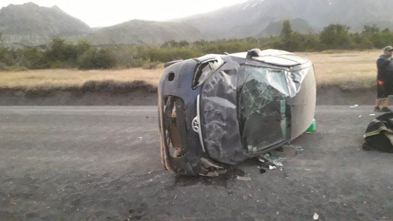 Volvían a Chile, perdieron el control y volcaron: hay dos mujeres heridas