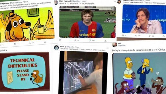 Se cayó la transmisión: se armó polémica y hay memes