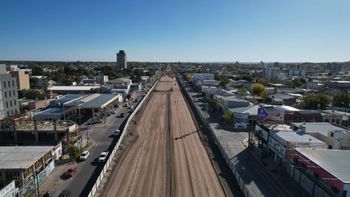 Los trabajos se realizan sin descanso en la Avenida Mosconi. Los trabajos se realizan sin descanso en la Avenida Mosconi.