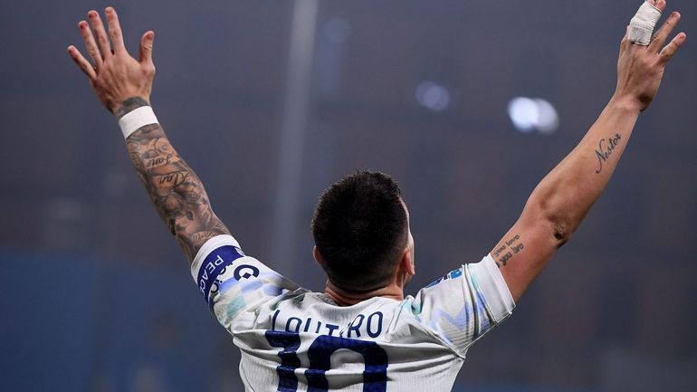 Gol con récord incluido: Lautaro Martínez la rompió y el Inter es más líder que nunca