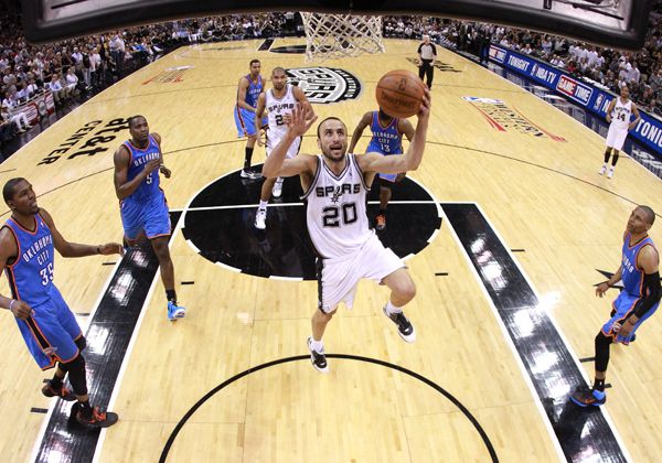 Ginóbili brilló en un gran triunfo de los Spurs