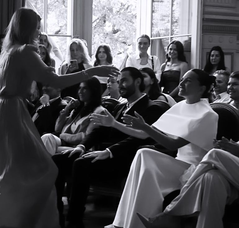 Blondeau eligió sus historias de Instagram para mostrar distintos momentos de la boda en París. Blondeau eligió sus historias de Instagram para mostrar distintos momentos de la boda en París.