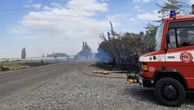 ario Las llamas se iniciaron en una chacra a 3