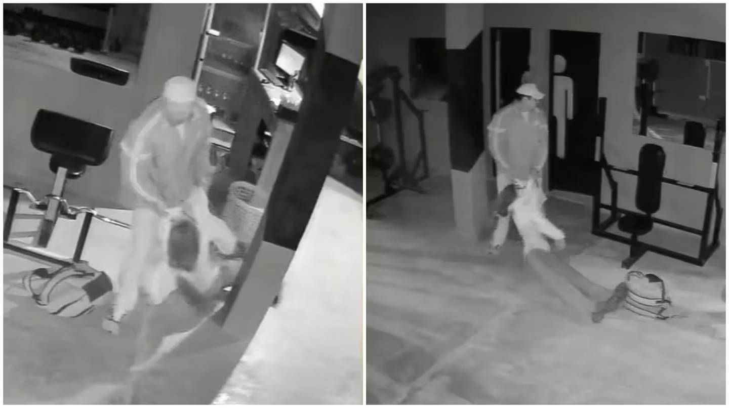Brutal agresión: un hombre fue a buscar a su ex a un gimnasio y la golpeó hasta desmayarla