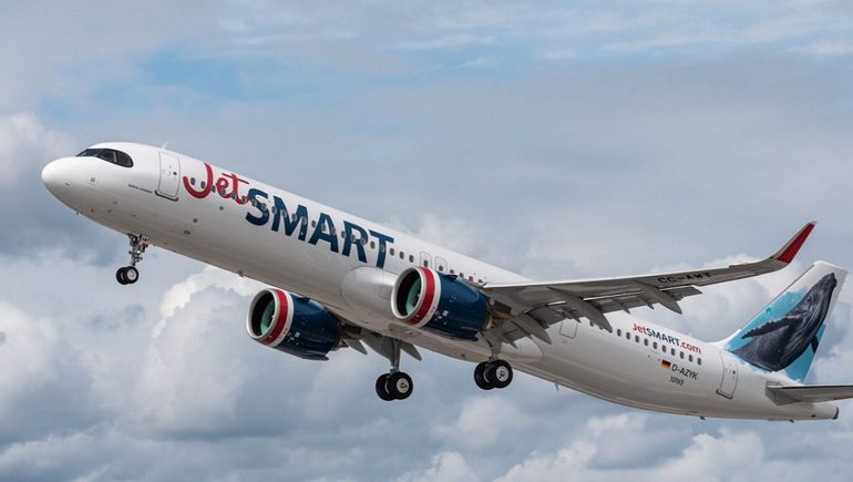 La aerolínea Jetsmart anunció que desde el 1 de julio comenzará a operar vuelos regulares entre Recife, Brasil, y Buenos Aires. La aerolínea Jetsmart anunció que desde el 1 de julio comenzará a operar vuelos regulares entre Recife, Brasil, y Buenos Aires.