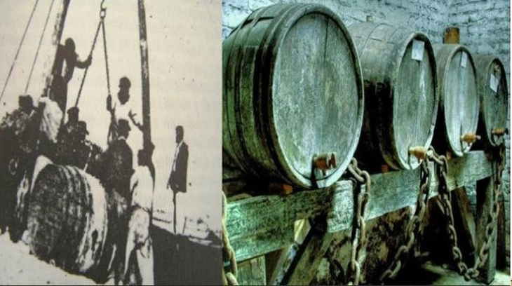 Vino Carlón, descarga en Buenos Aires provenientes de Benicarló (España). Vino Carlón, descarga en Buenos Aires provenientes de Benicarló (España).