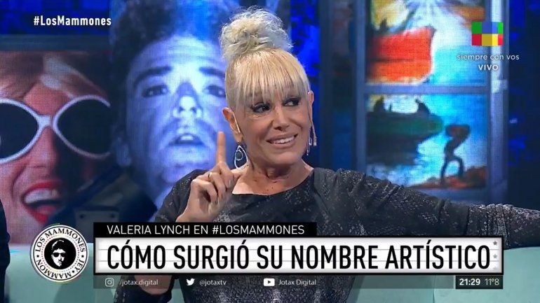 Valeria Lynch reveló el origen de su nombre artístico