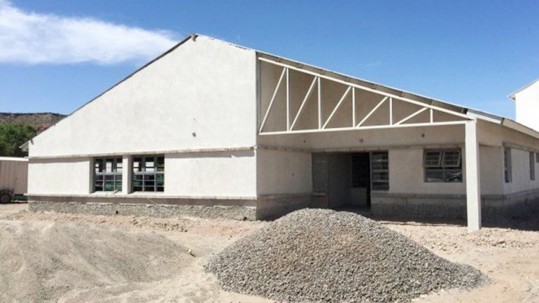 Las obras del jardín de infantes se encuentran avanzadas en un 65%.