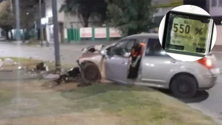 Conducía con 5,50 gramos de alcohol en sangre y se convirtió en un triste récord mundial