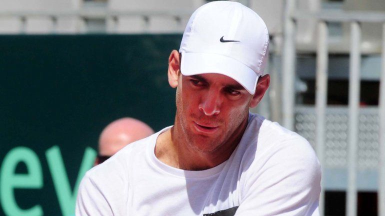 Delpo vuelve después de cuatro años a jugar la Copa Davis.