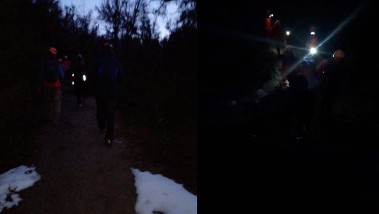 Entre la noche y la nieve: el desesperado rescate de turistas en Villa La Angostura