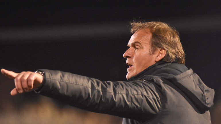 El entrenador albinegro