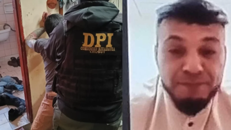 Hector Remolcoy fue detenido por la policía de Chubut en Comodoro Rivadavia