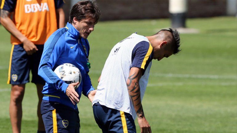 Centurión tuvo distensión de ligamentos. Benítez o Solís