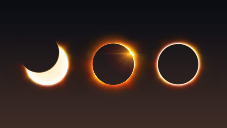 El eclipse solar anular o anillo de fuego alcanzará su punto culminé en Neuquén a las 17:30.