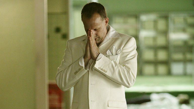 Peter Stormare en su papel de Lucifer en la película Constantine.