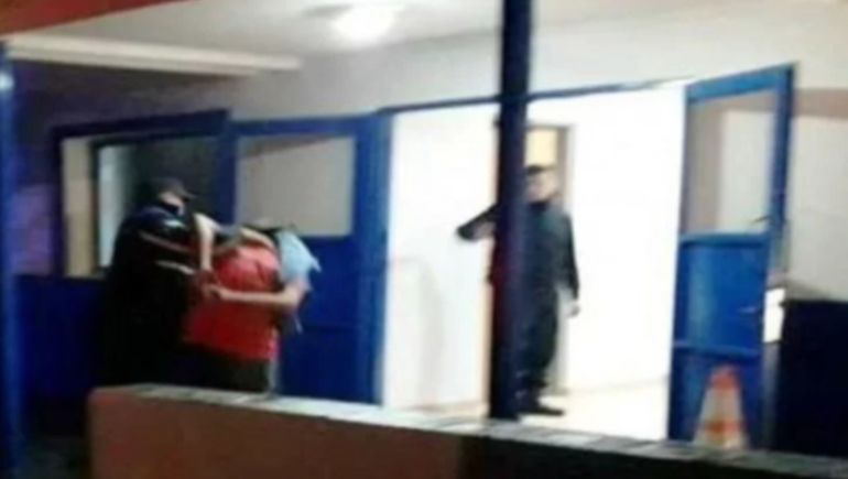 La detención del acusado